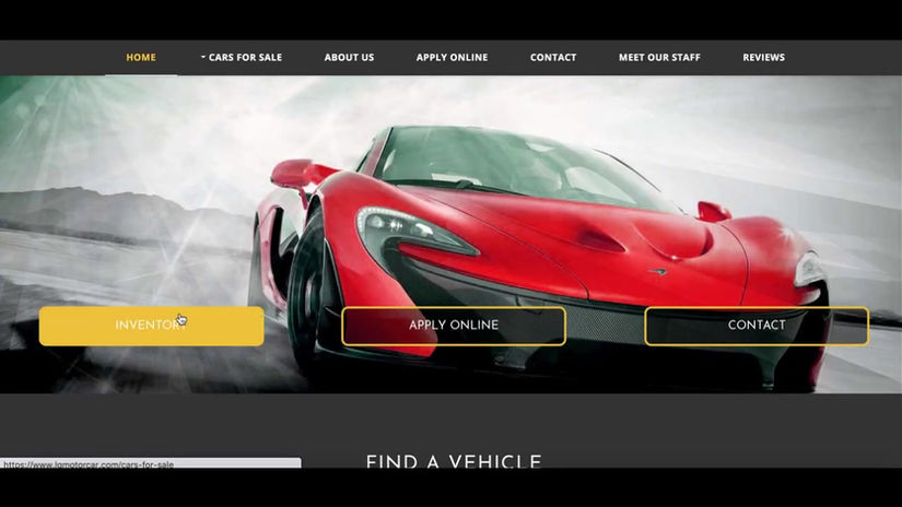 LG Auto Shop: Website Design & Development